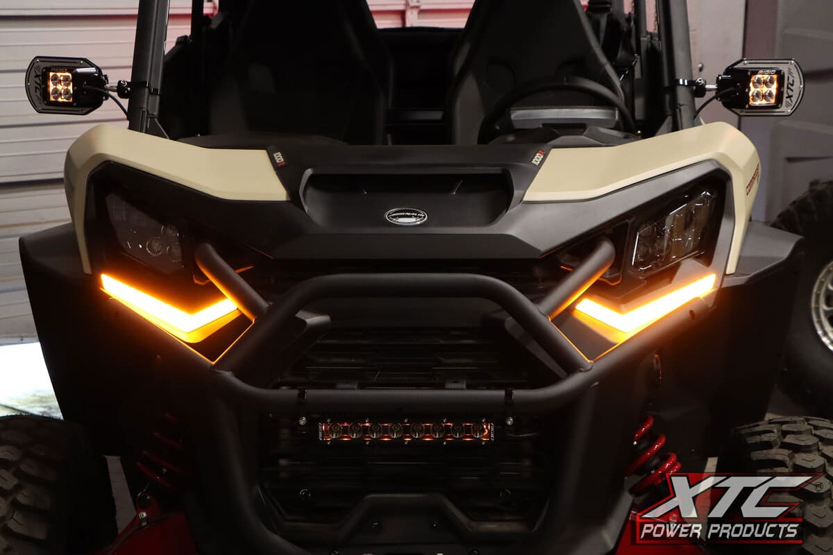 XTC '21-'26 Can-Am Commander Front Turn Signature Light Set