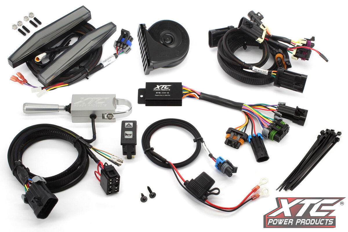 XTC '21-'26 Can-Am Commander Self-Canceling Turn Signal System w/ Billet Lever