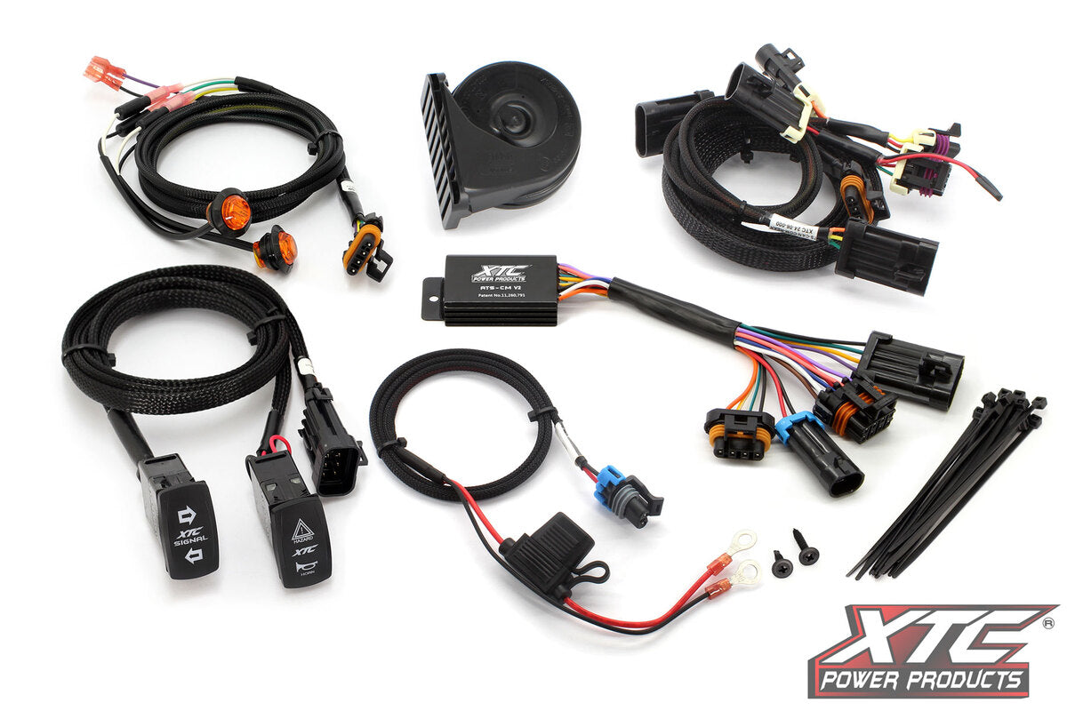 XTC '21-'26 Can-Am Commander Self-Canceling Turn Signal System w/ Horn