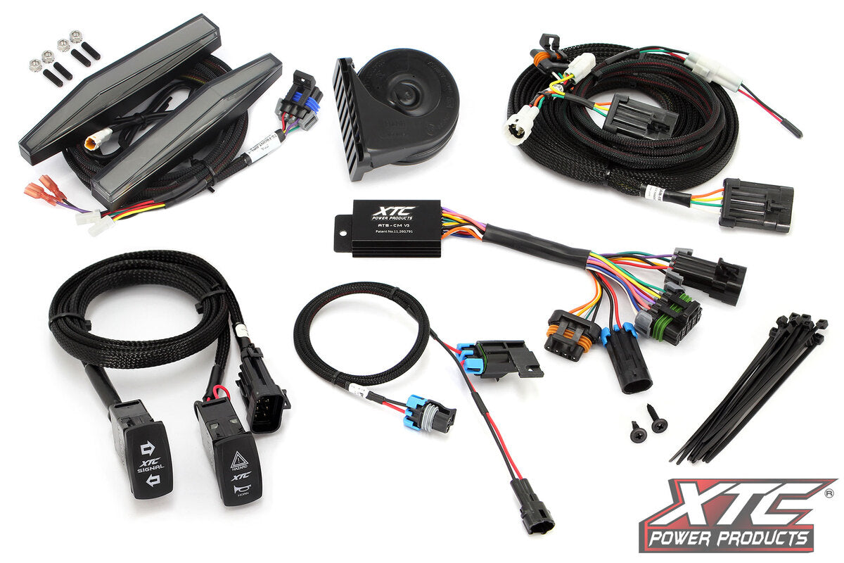XTC '21-'26 Yamaha Wolverine RMAX Self-Canceling Turn Signal System w/ Horn