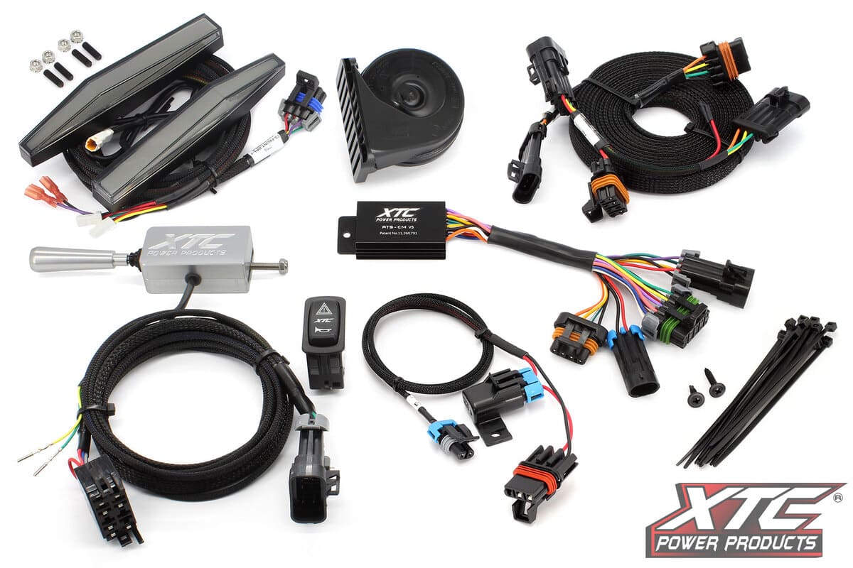 XTC '22+ Polaris Ranger SP 570 Self-Canceling Turn Signal System w/ Billet Lever