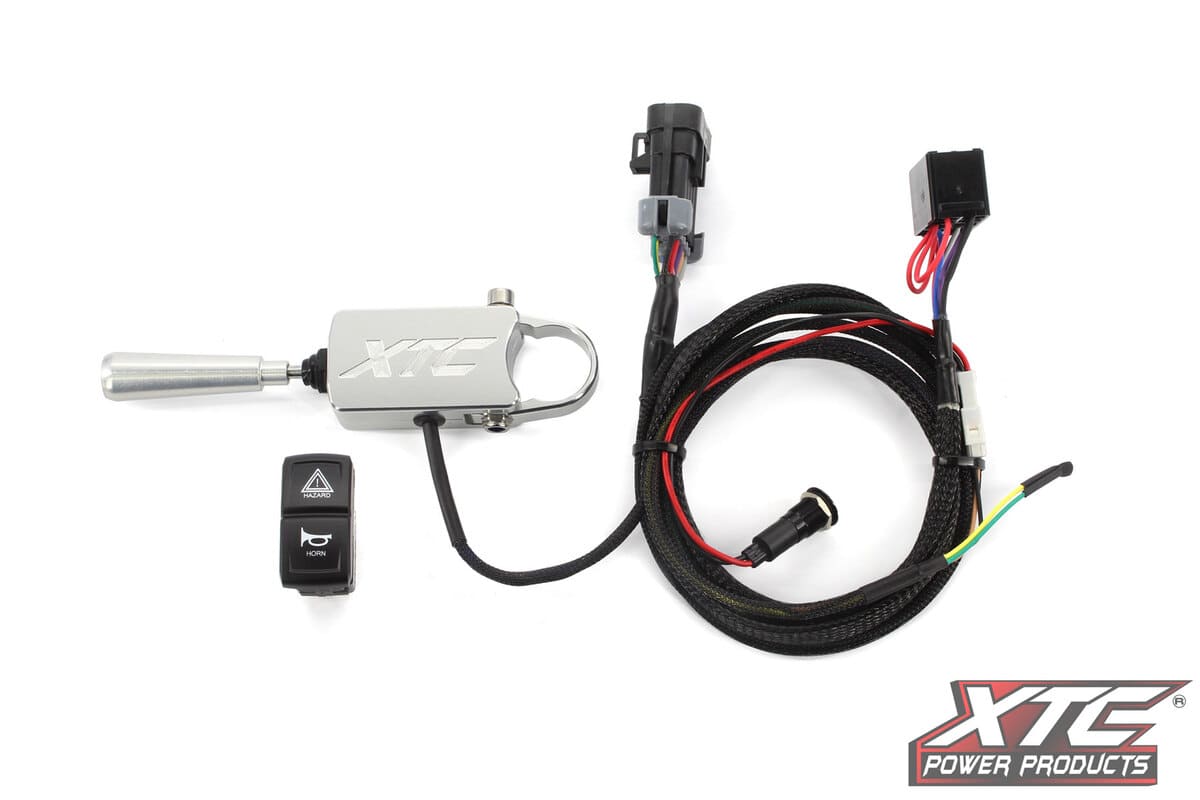 XTC '24-'26 Kawasaki Ridge Self-Canceling Turn Signal System w/ Billet Lever