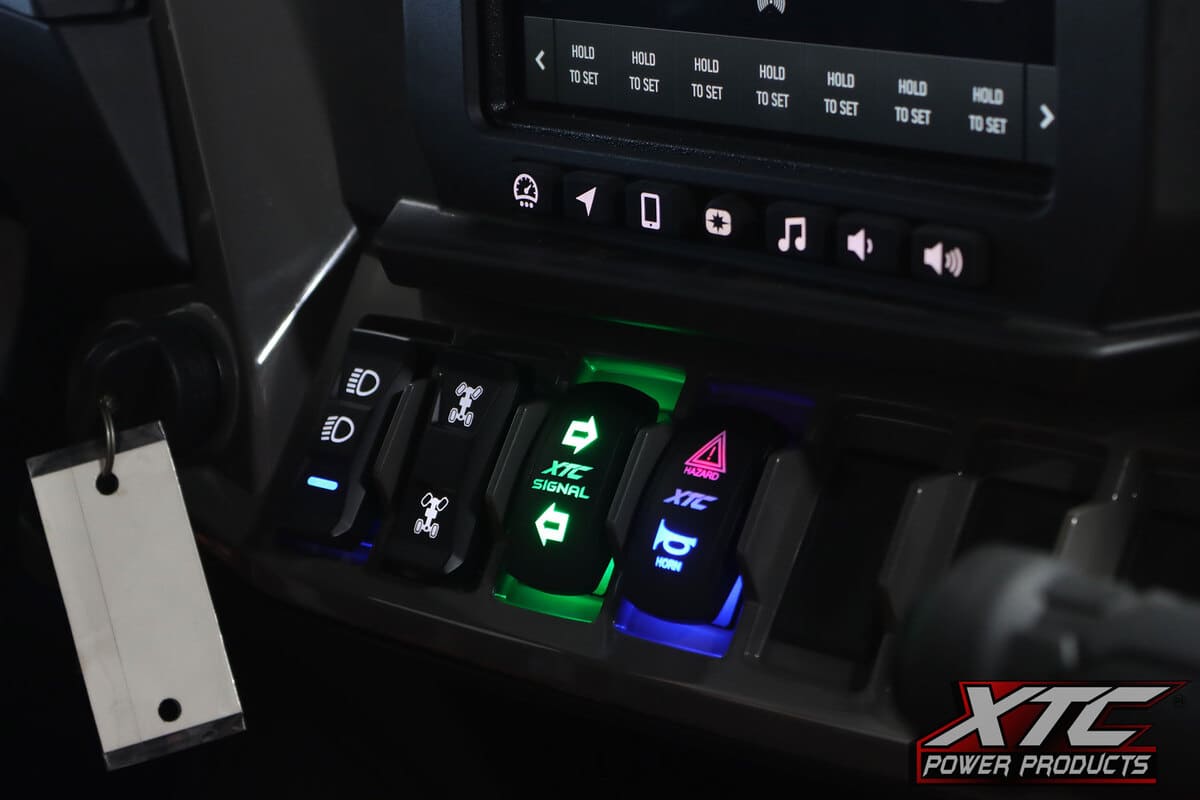 XTC '24-'26 Polaris RZR XP 1000 Self-Canceling Turn Signal System w/ Horn