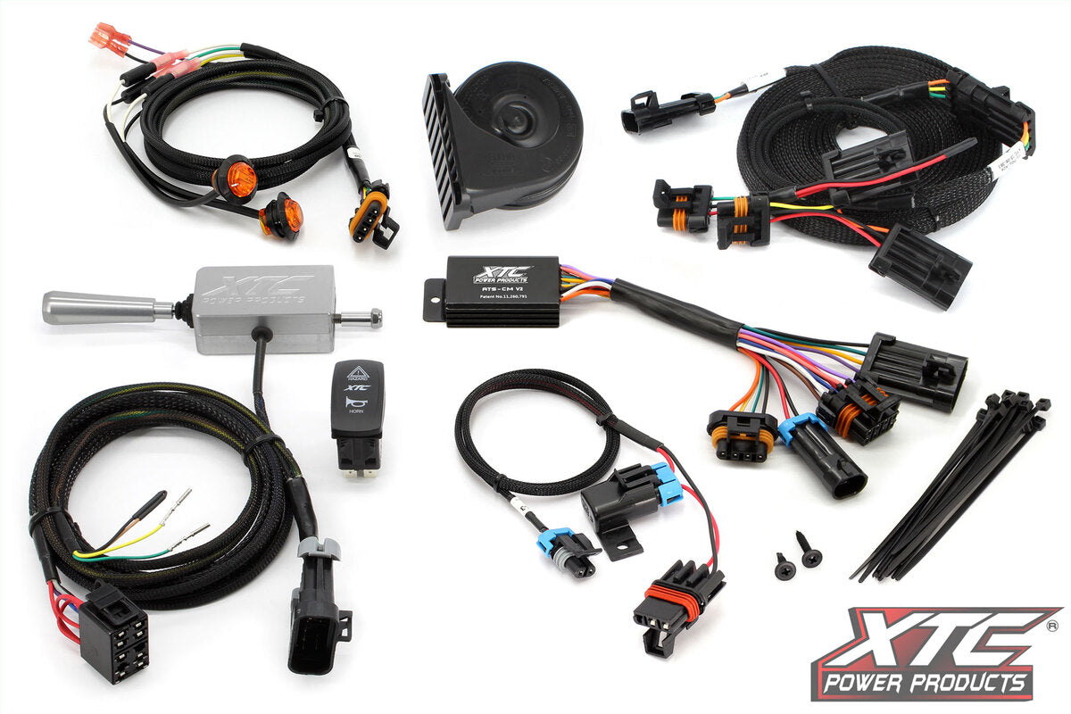 XTC '24+ Polaris XP 1000 Self-Canceling Turn Signal System w/ Billet Lever