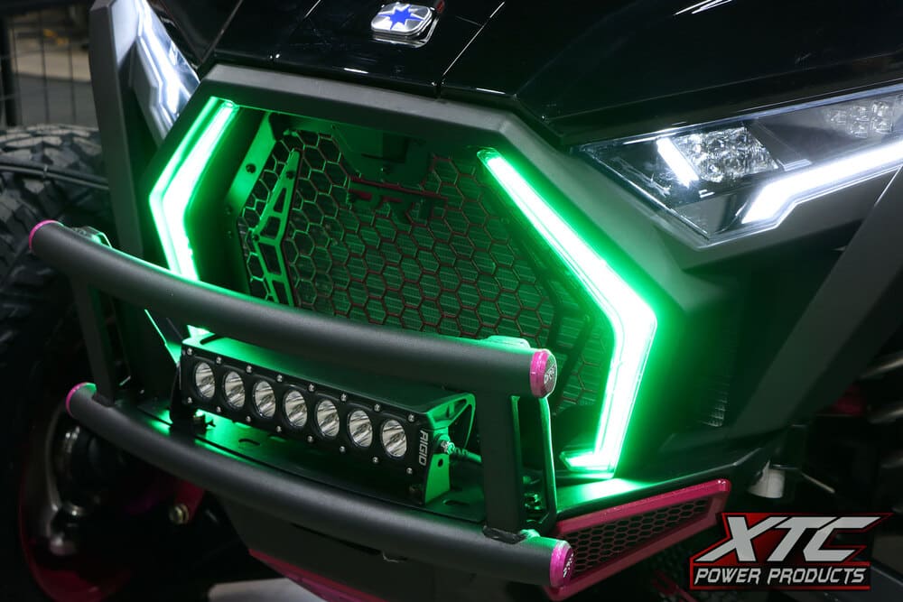 XTC '25-'26 Polaris RZR Pro R/S/XP RGB+W Front Signature Light Set