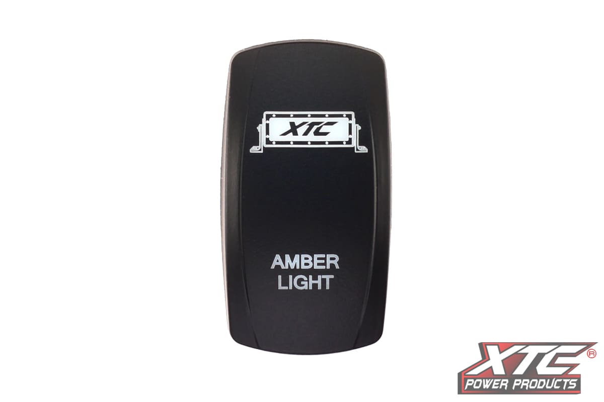 XTC Amber Light Bar Rocker Switch Cover