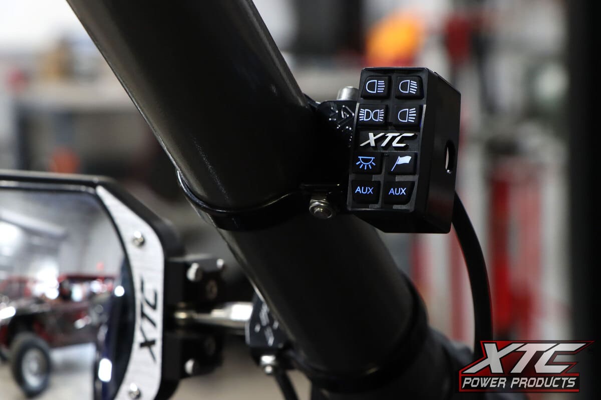 XTC Axia Alloys Billet Single Switch Bar Mount
