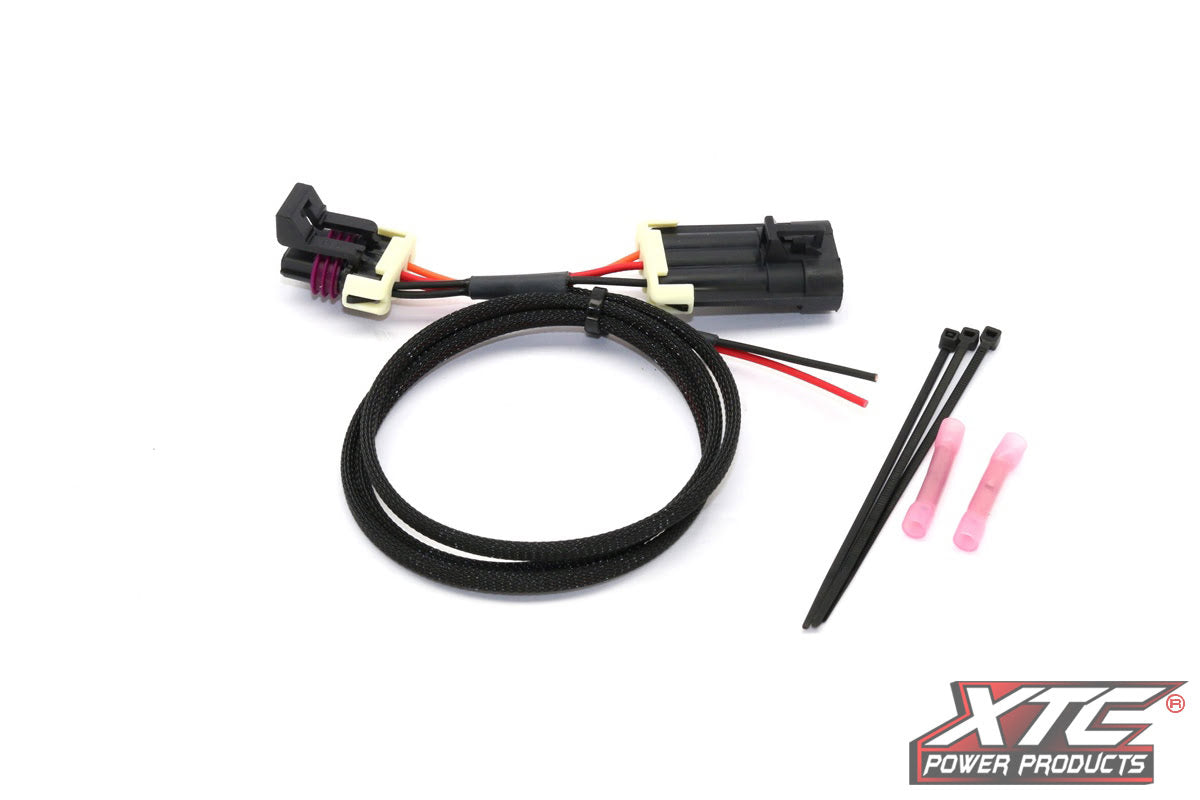 XTC Can-Am Maverick X3 License Plate, Whip & Tail Light Power Harness