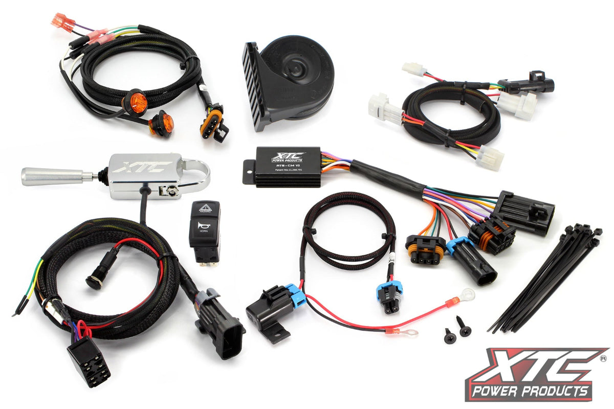 XTC Kawasaki Ridge Self-Canceling Turn Signal System w/ Billet Lever