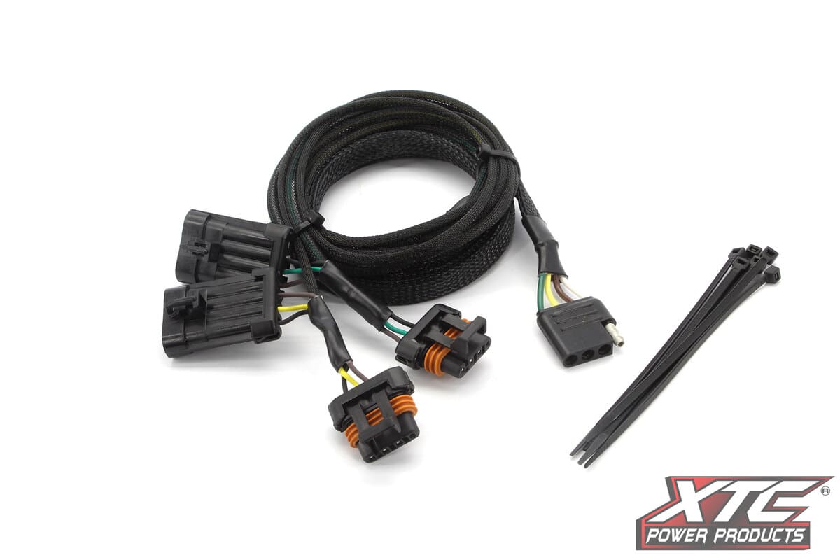 XTC Polaris Ranger XD 1500 Plug and Play 4 Pin Trailer Light Adapter