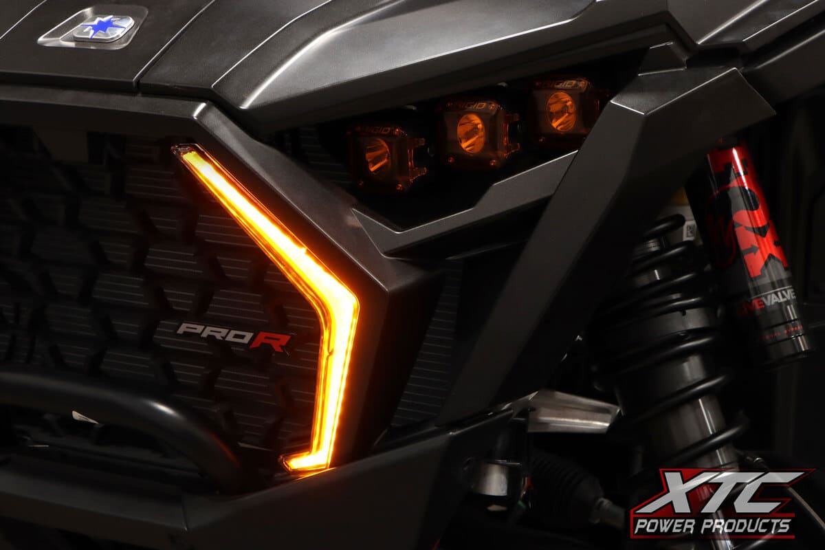 XTC Polaris RZR Pro Front Turn Fang Light Set