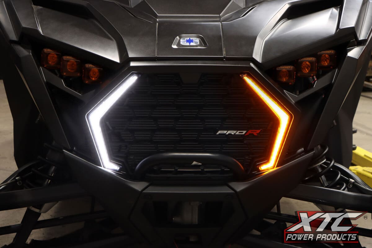 XTC Polaris RZR Pro Front Turn Fang Light Set