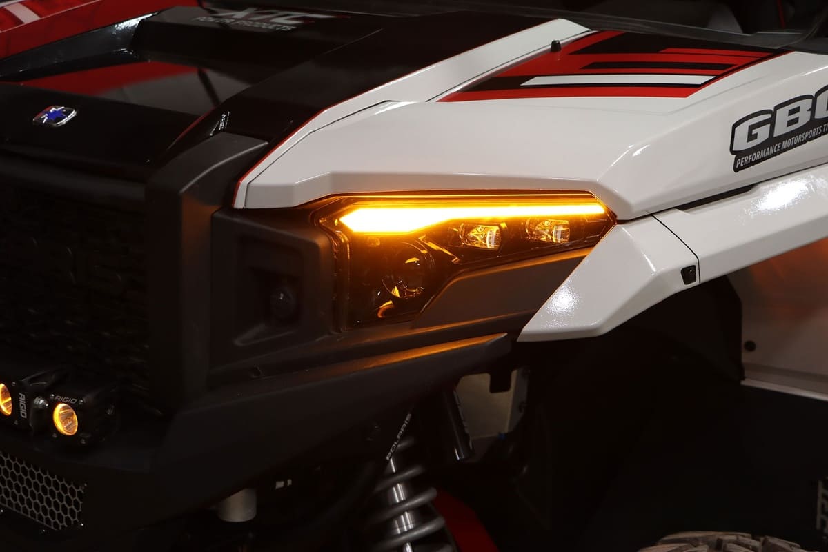 XTC Polaris Xpedition HeadLights w/ Amber Turn Signals