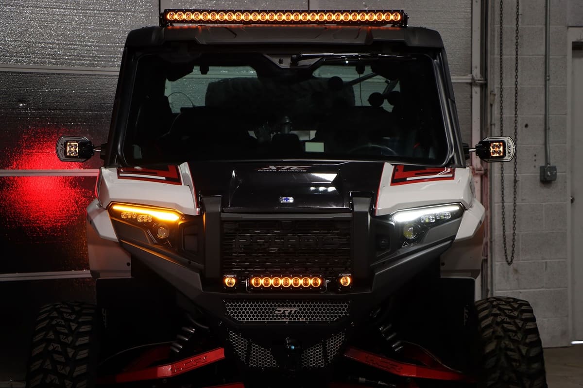 XTC Polaris Xpedition HeadLights w/ Amber Turn Signals