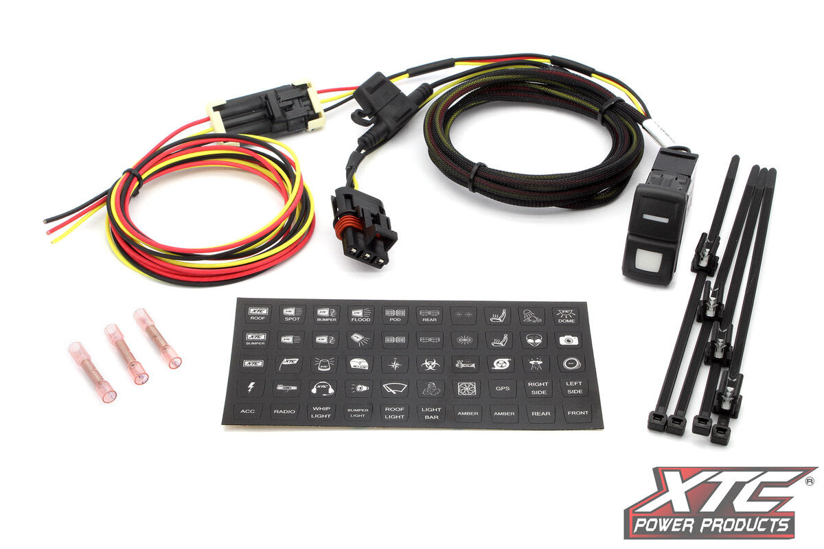 XTC Power Polaris Ranger XD 1500 Light Duty Switch System for in Cab PULSE Bus Bar