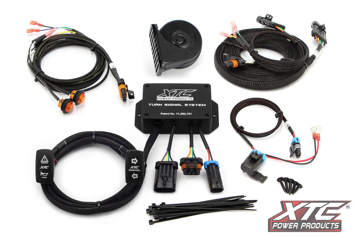 XTC Universal Plug & Play Turn Signal System with Horn Includes OEM Interface Wires
