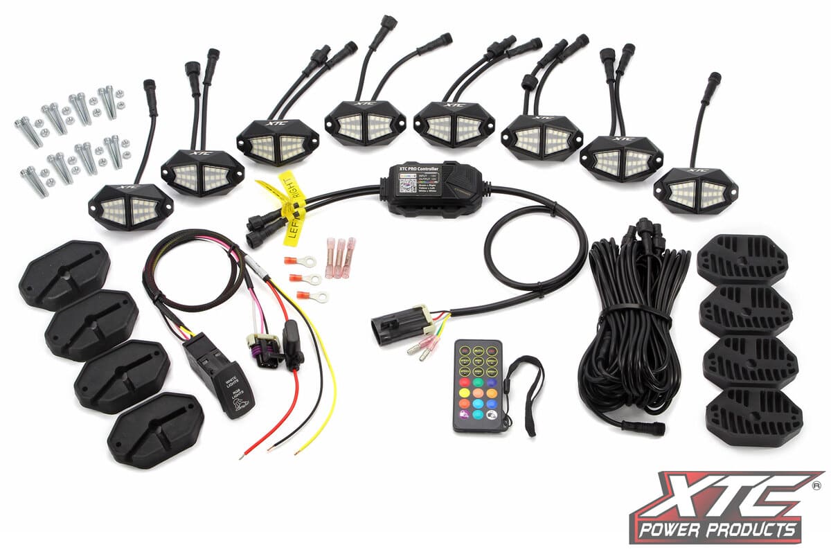 XTC X-Lites RGB+W Rock Light Kit w/ Turn Signal Integration