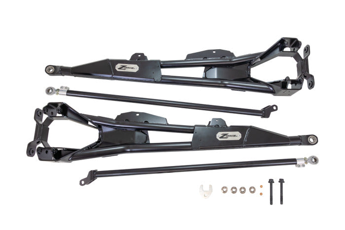Zbroz Polaris Pro R High Clearance Trailing Arms Black