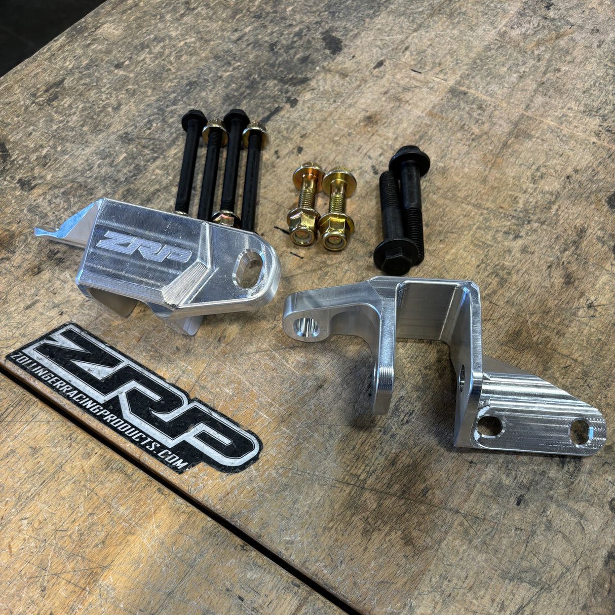 ZRP Can-Am Maverick R Rear Shock Brace Set