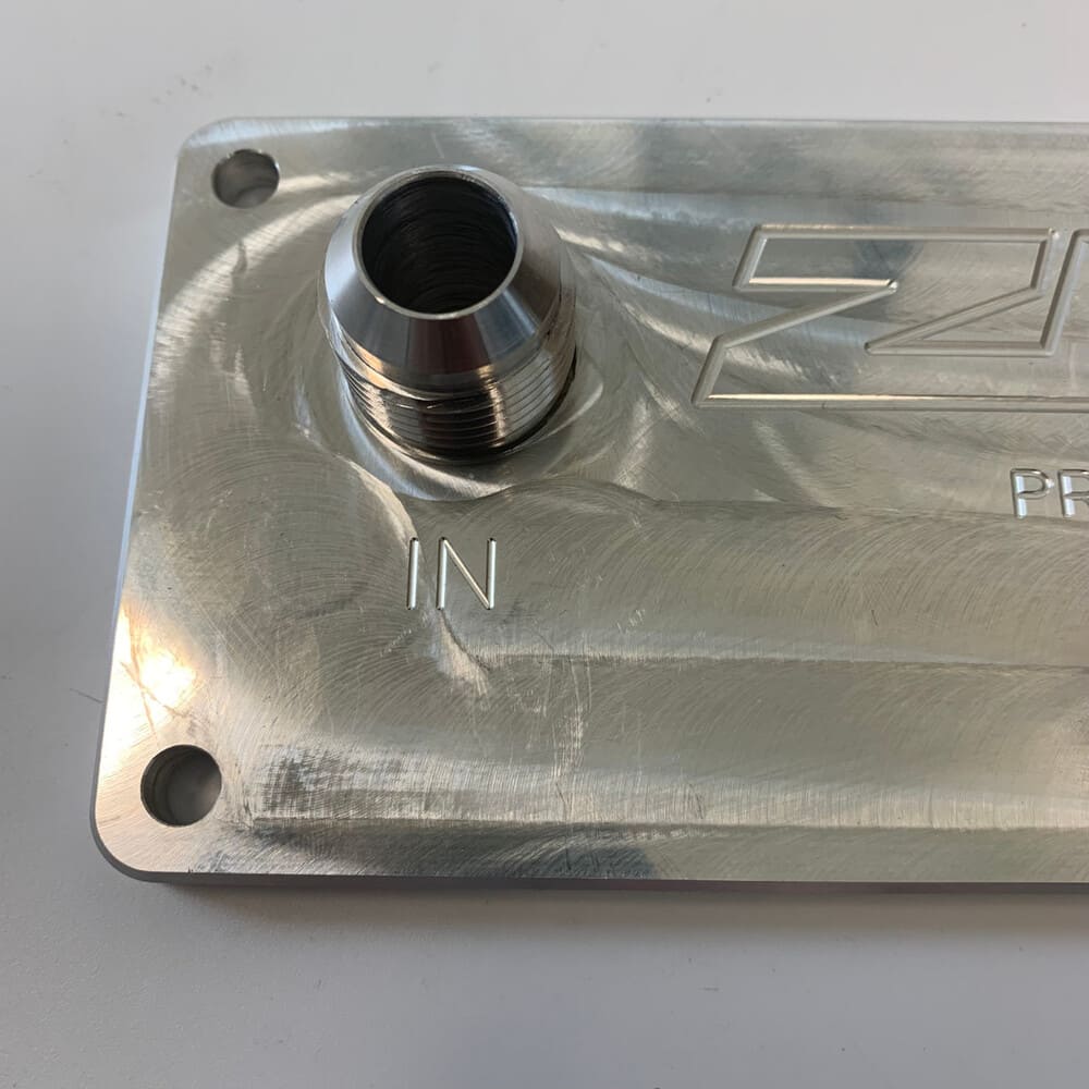 ZRP '22 Polaris RZR Pro R Oil Cooler Adapter