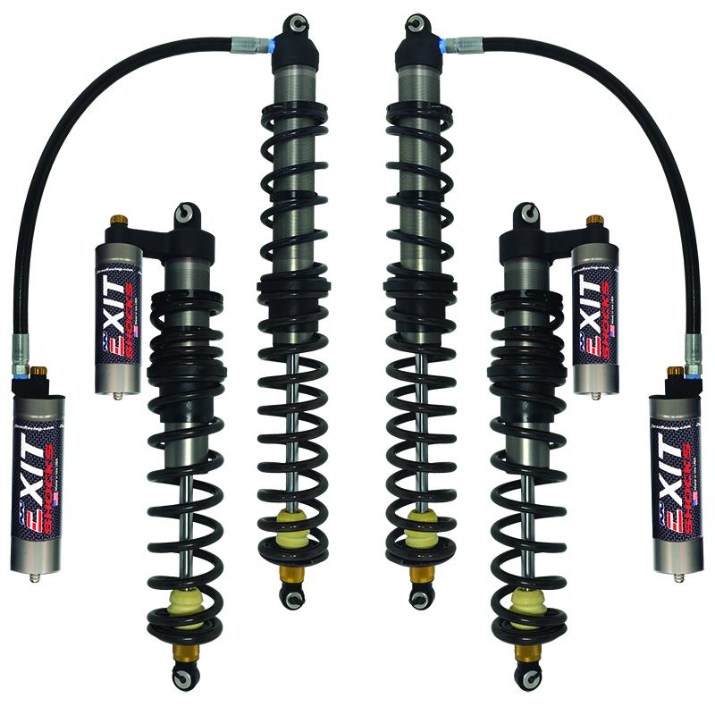 Zbroz Polaris RZR Turbo S/Turbo S 4 EXIT Shocks 2.5 X2 Series