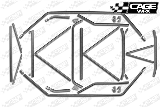 CageWRX Baja Spec Cage Kit - RZR XP4 1000/Turbo (2014-2018)