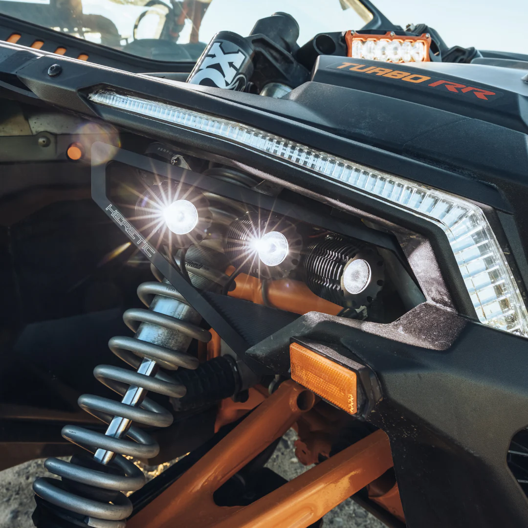 Heretic Studio Headlights Can-Am Maverick X3