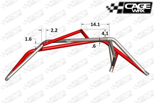 CageWRX Baja Spec Cage Kit - Yamaha YXZ 1000R