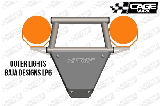 CageWRX Assembled Front Bumper - RZR Pro R / Turbo R / Pro S