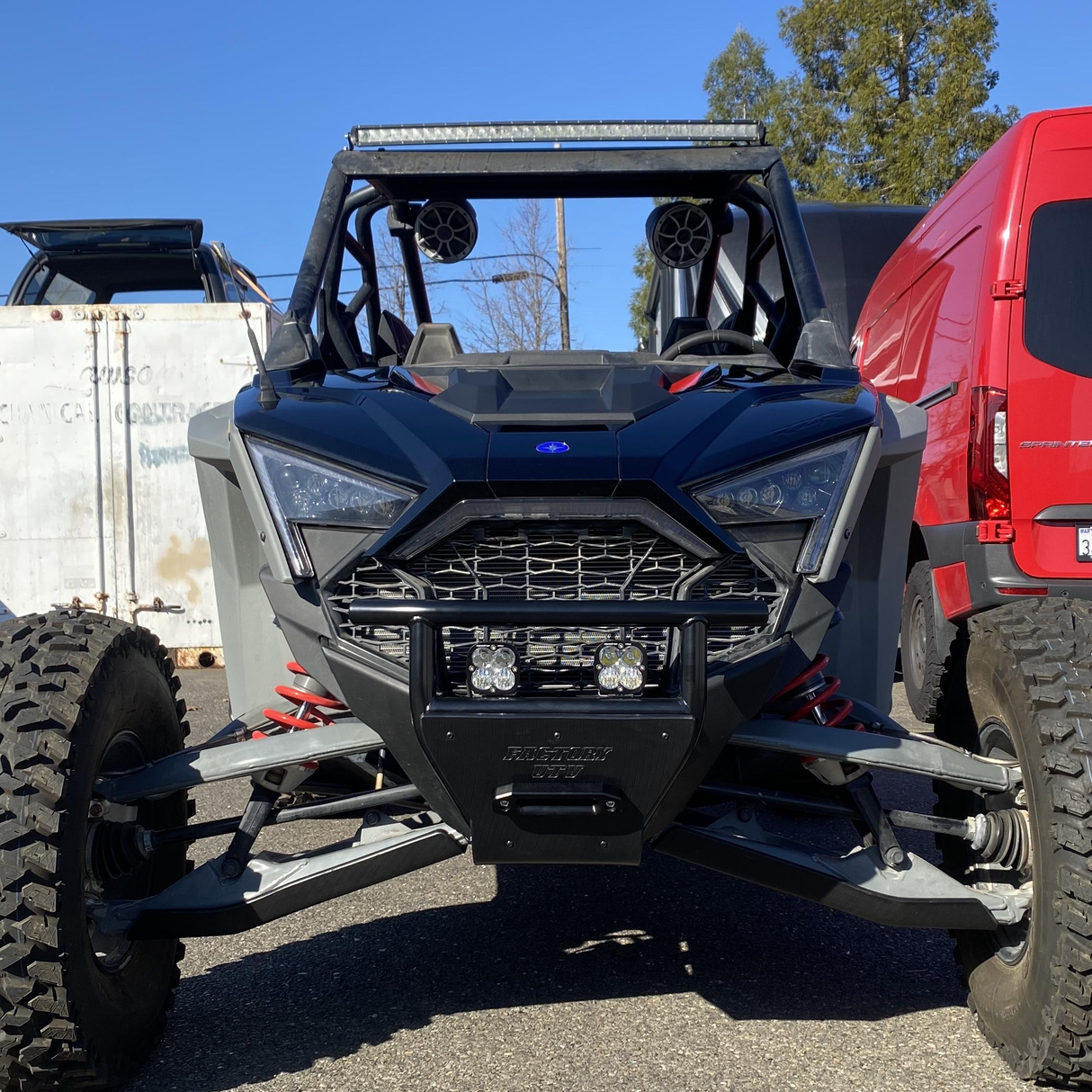 Factory UTV Polaris RZR Pro R / Turbo R / Pro S Winch Bumper V1
