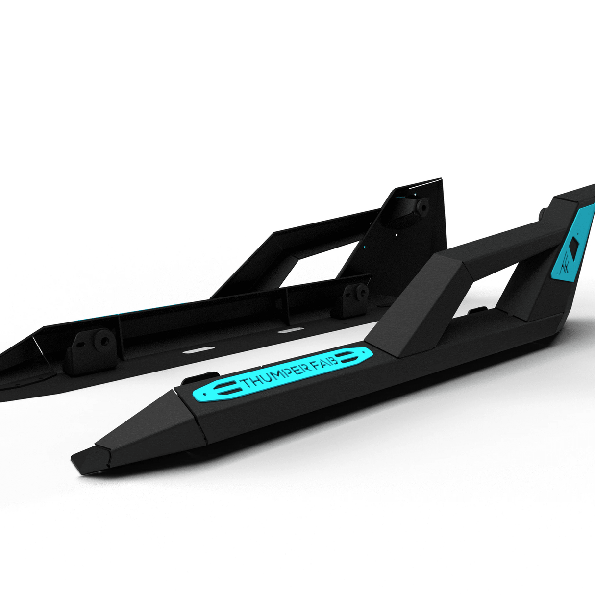 Thumper Fab Polaris General Nerf Rail 2 Seat Rock Sliders