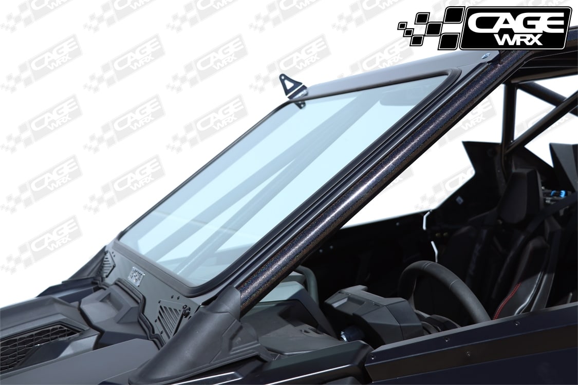 CageWRX Super Shorty Aluminum Glass Windshield - RZR Pro R / Turbo R / Pro S
