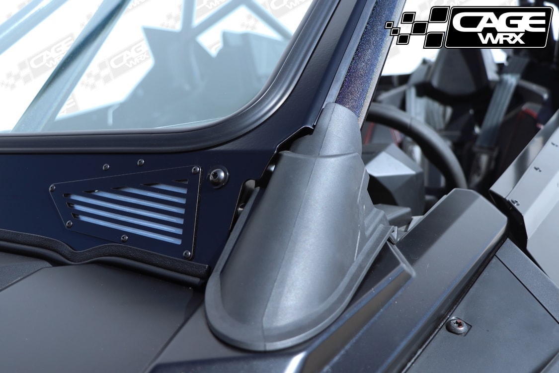 CageWRX Super Shorty Aluminum Glass Windshield - RZR Pro R / Turbo R / Pro S