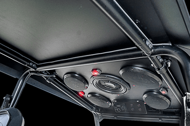 Thumper Fab Polaris RZR 4-seat Level 2 & 3 Audio Roof