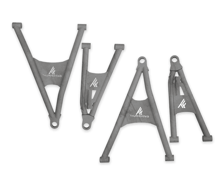 Thumper Fab Tracker 800SX High Clearance Forward Front Control Arm Set - Upper & Lower