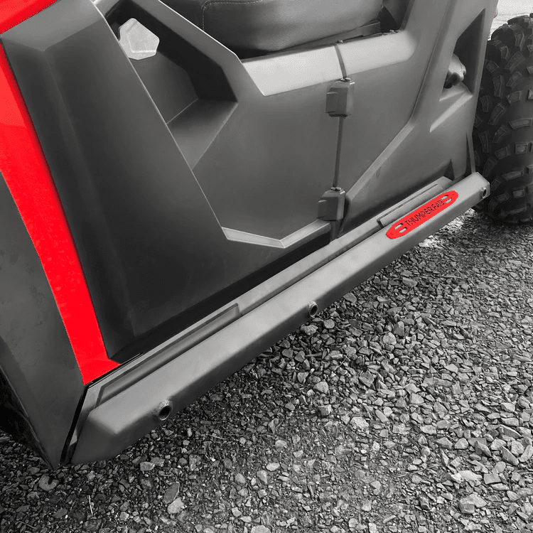 Thumper Fab Tracker 800SX 3-seat Nerf Rails