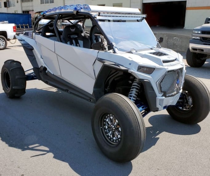 Vent Racing Back Bone Roof Rack Polaris RZR