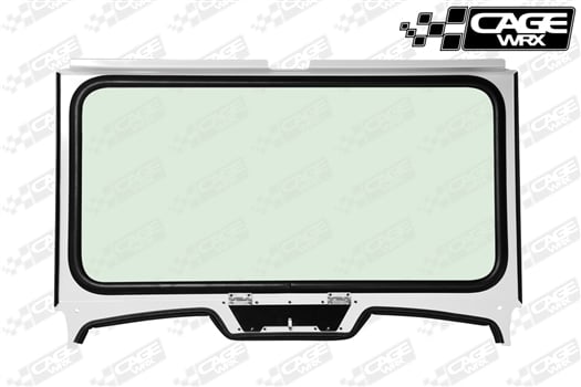 CageWRX Baja Spec/Competition Cage Aluminum Glass Windshield - RZR Turbo S