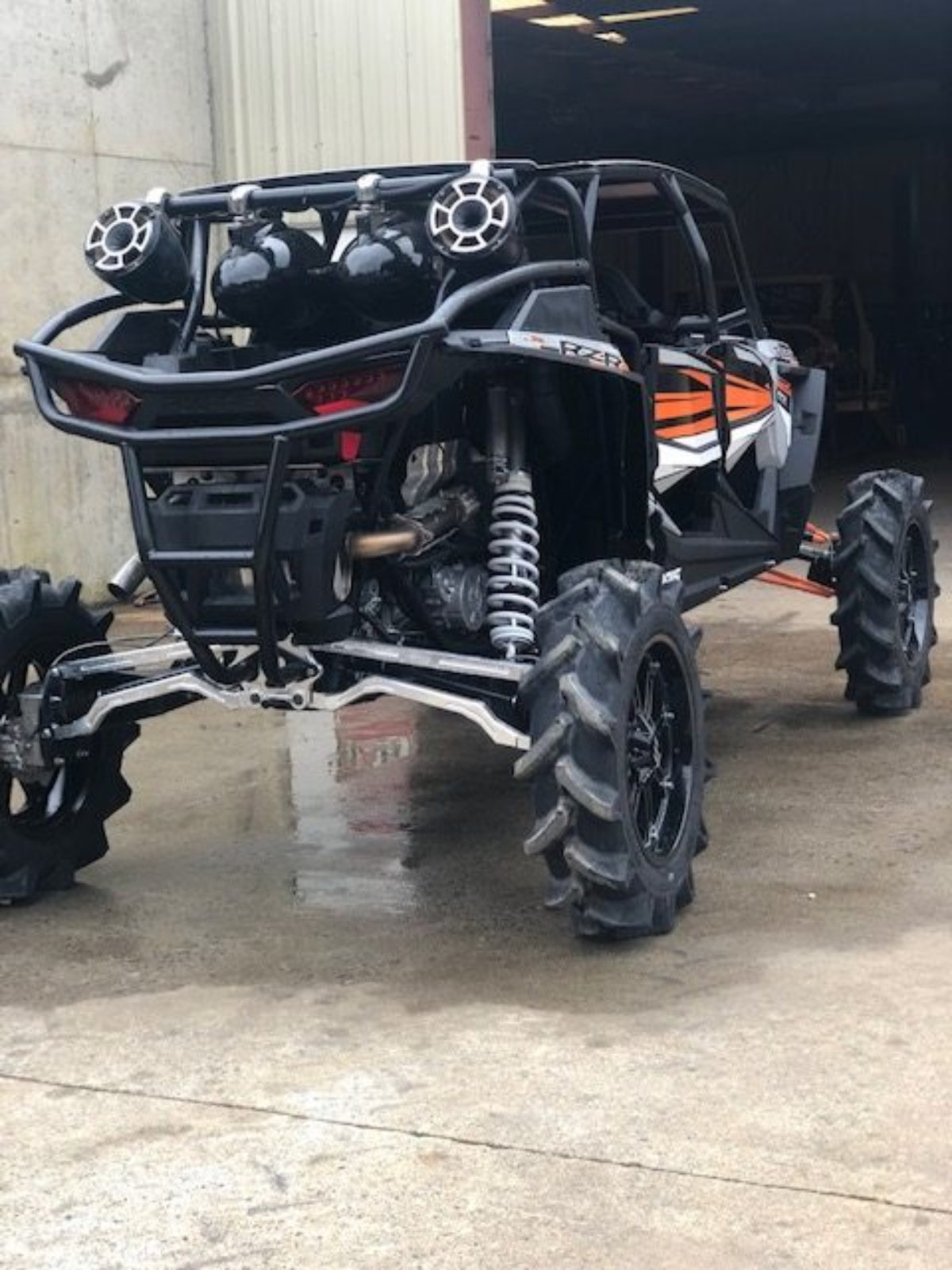 L&W Fab '14-'18 Polaris RZR XP 1000/Turbo Rear Bumper