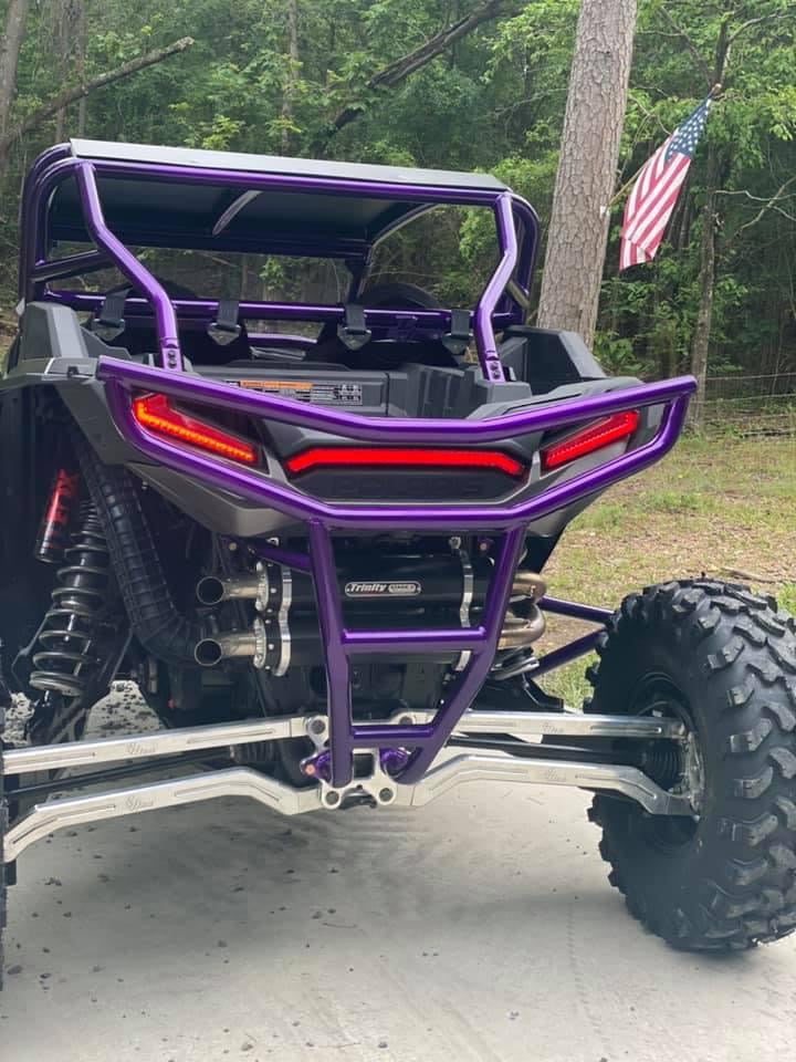 L&W Fab '18 Polaris RZR XP Turbo S Rear Bumper