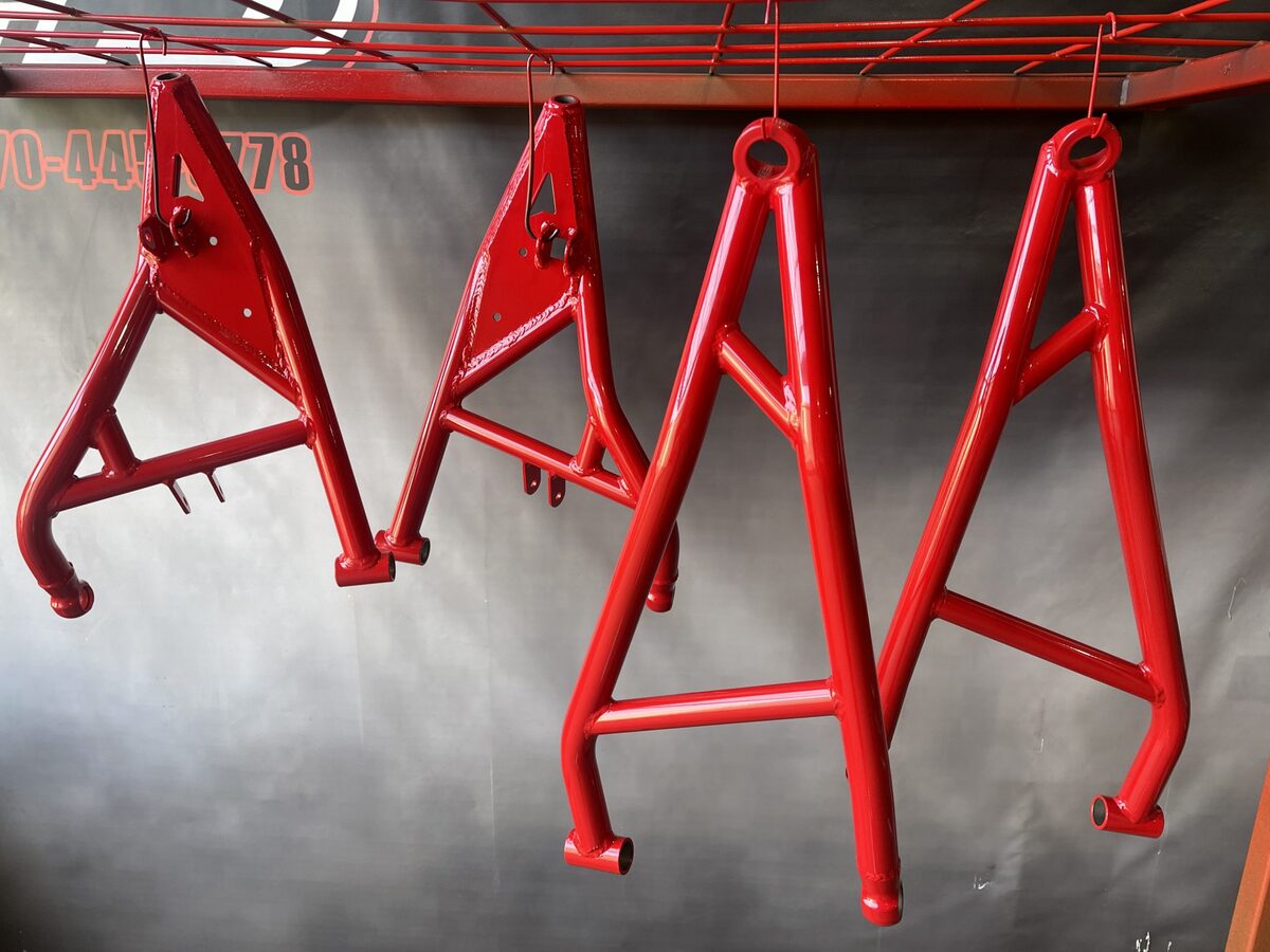 L&W Fab Polaris RZR Turbo S Forward A-Arms with Adjustable Uppers