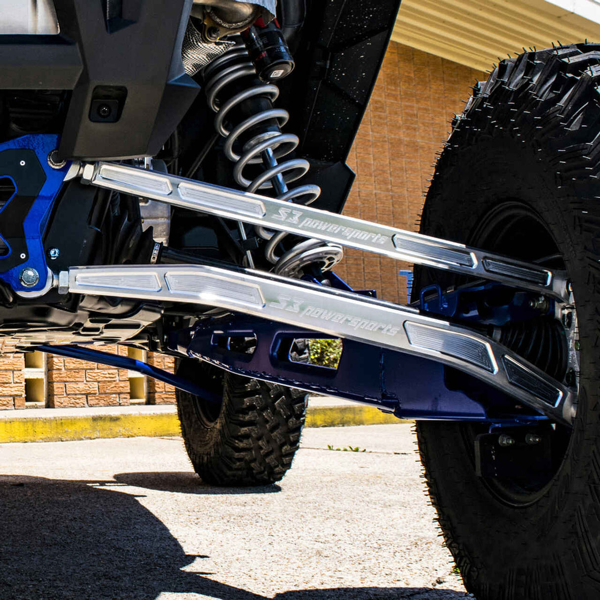 S3 Power Sports Polaris RZR XP Turbo S High Clearance Billet Aluminum Radius Rods