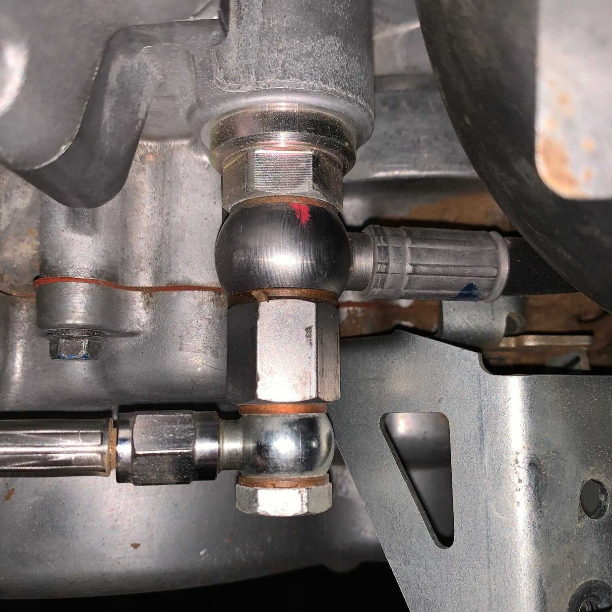 TPR Industry RZR Billet Valve Cover W/Oilers - Blue