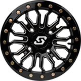 Sedona Onyx Beadlock Wheel - Black/Machined