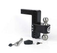 Weigh Safe 180 Hitch 8in Drop Hitch & 2in Shank (10K/12.5K GTWR) w/WS05 - Black Cerakote - LTB8-2-KA-CER-BLA