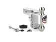 Weigh Safe 180 Hitch 4in Drop Hitch & 2.5in Shank (10K/18.5K GTWR) w/WS05 - Aluminum - LTB4-2.5-KA