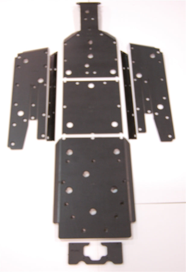 Trail Armor Polaris RZR XP 1000/Turbo S Full Skid Plate w/ Nerfs Slider