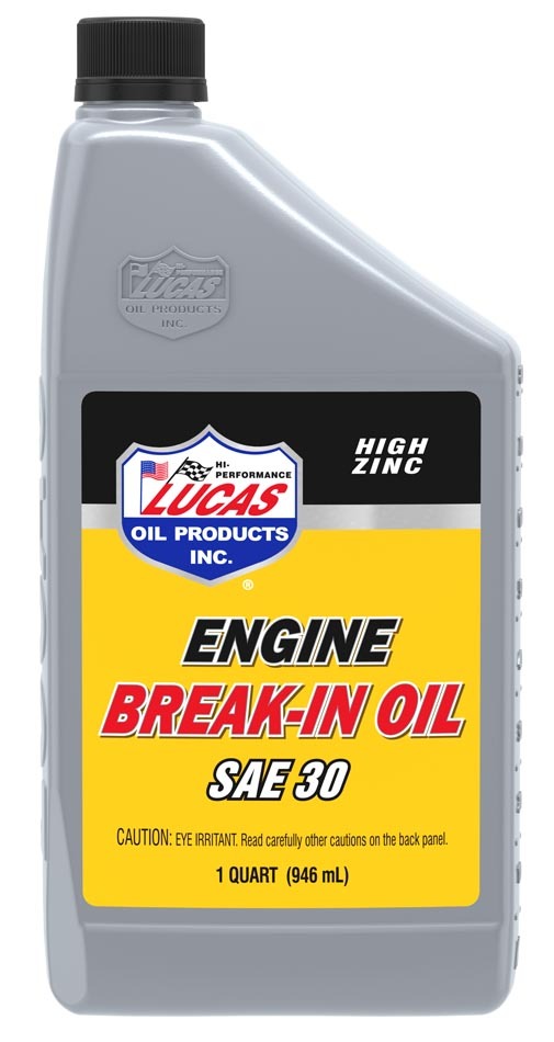 Lucas Oil Break In Oil Sae 30 1 Qt