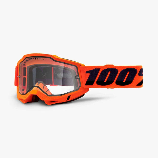 100% Accuri 2 Enduro MTB Goggles - Neon Orange