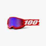 100% Accuri 2 Junior Goggles - Neon/Red